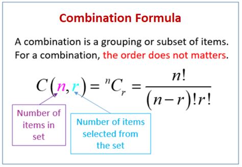 Combinations Video Lessons Examples And Solutions