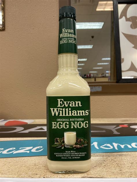 Evan Williams Egg Nog Brooking Liquor Store