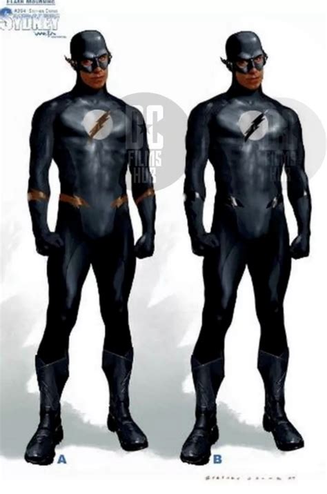 Photo Concept Art Of Wally Wests Flash Costume For The 2007 George