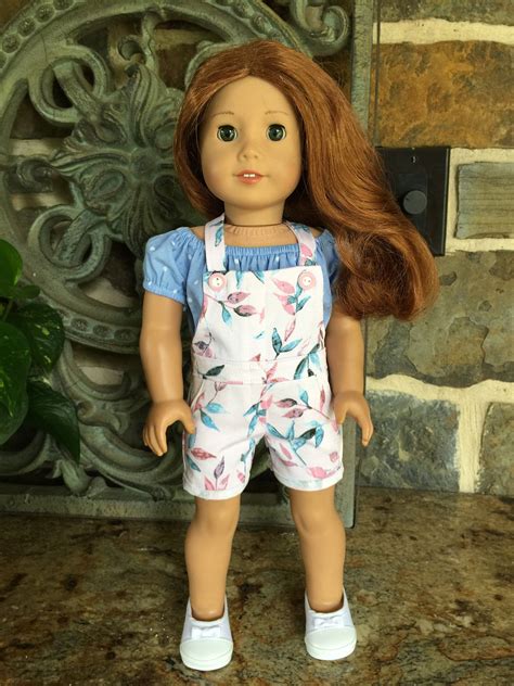 18 inch doll clothes made to fit dolls like the american girl doll overalls doll clothes