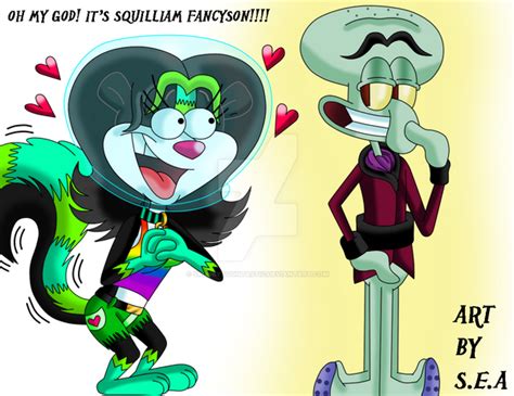 Omg Its Squilliam Fancyson By Skunkynoid On Deviantart