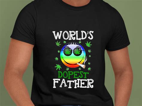 Rd Worlds Dopest Father Shirt Weed Leaf Shirt Cannabis 2022 Frog