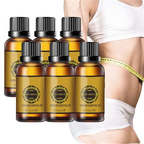 buy koconh belly drainage ginger oil lymphatic drainage slimming tummy ginger oil 10ml pack 6
