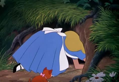 Alice In Wonderland Down The Rabbit Hole Alice In Wonderland Disney