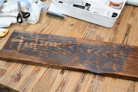 Can a cricut cut wood? Fall DIY Wood Sign using Cricut Vinyl Cutting Machine