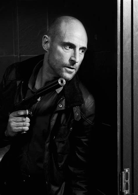 Mark Strong Mark Strong Shaved Head With Beard Actors