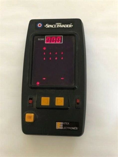 Entex Space Invaders Handheld Electronic Arcade Video Game Ebay