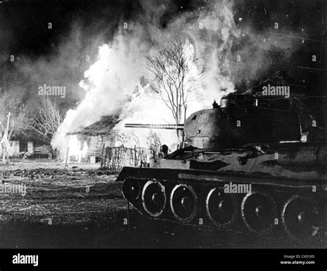 Federación De Tanque T 34 En La Batalla De Kursk 1943 Fotografía De