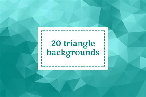 Triangle Backgrounds By Xelladesign Thehungryjpeg