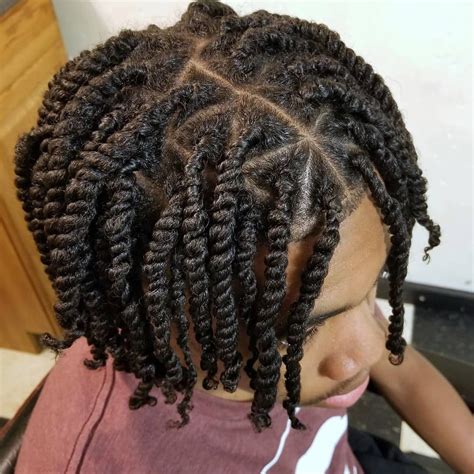 Two Strand Twist Hairstyles Mens Twists Hairstyles Dreadlock