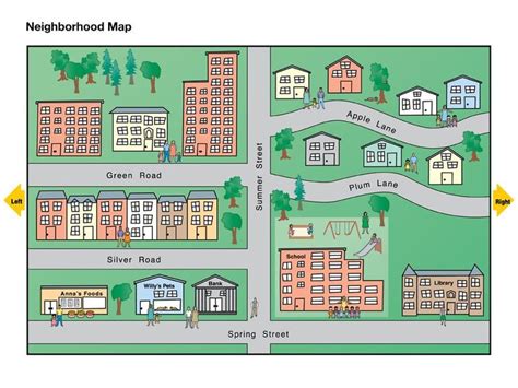 Neighborhood Map The Neighbourhood Maps For Kids National