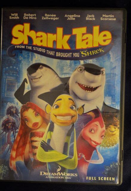 Shark Tale Dvd From The Studio That Made Shrek Great Comedy Ebay