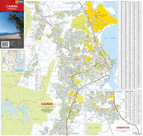 Hema Maps Cairns And Region Regional Map Northern Beaches