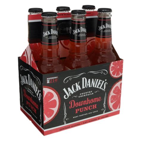 Jack daniel's country cocktails black jack cola. Jack Daniels Country Cocktails Downhome Punch 6pk 12oz Btl ...