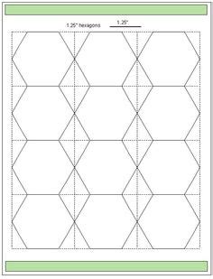 Free printable 3/4 inch purple hexagon graph paper template for a4 (8.27 x 11.69) paper. Blank Hexagon Templates | Printable Hexagon Shape PDFs ...
