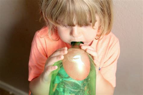 Blow Up A Balloon In A Bottle Science Experiment Raising Lifelong