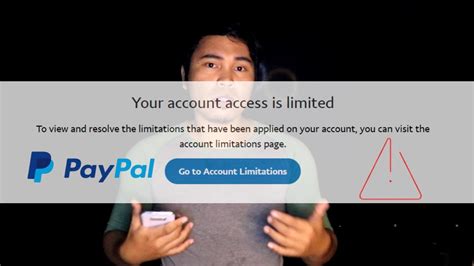 My Paypal Account Is Limited How To Resolve Paypal Account Limitation