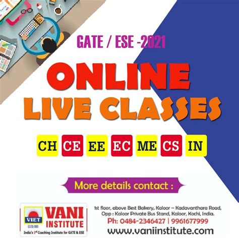 Gate Online Live Classes For Students Gate Coaching Coaching Gate