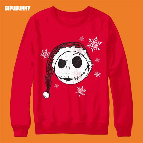 Nightmare Before Christmas T Shirt Snowflake Holiday Bipubunny Store