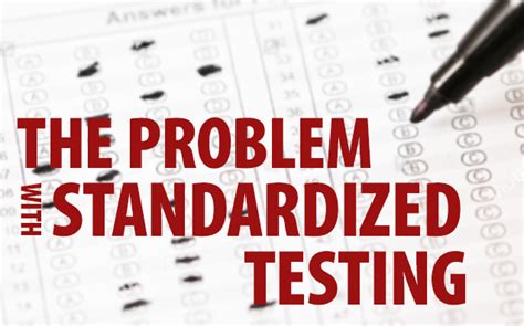 The Problem With Standardized Testing TEACH Magazine