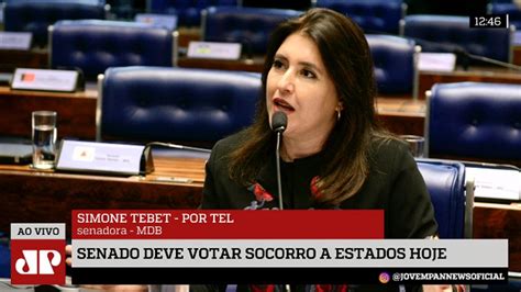 Simone tebet (27 şubat 1970 doğumlu) brezilyalı bir politikacıdır. Entrevista da senadora Simone Tebet ao programa Jovem Pan ...