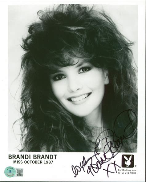 Brandi Brandt Playboy Love Xx Signed X Promo Sexy Photo Bas