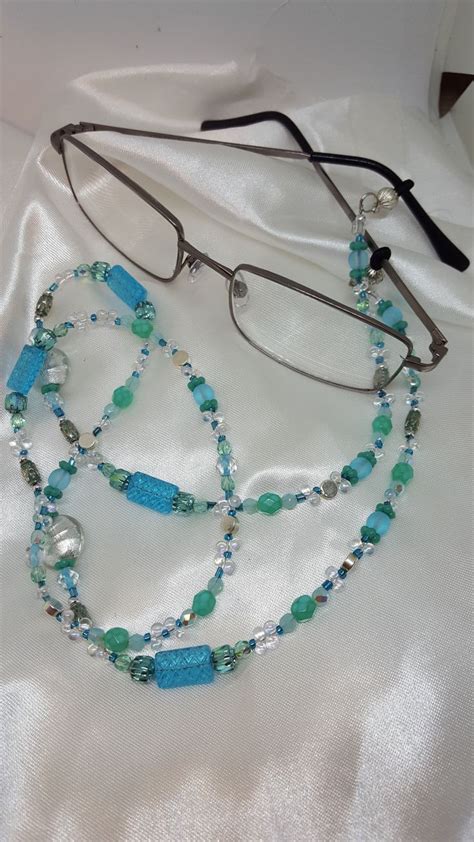 Eyeglass Lanyard Womans Lanyard Lanyards For Glasses Etsy Handmade Jewelry Designs