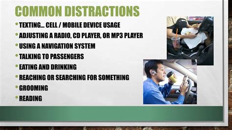 Ppt Distracted Driving Powerpoint Presentation Free Download Id