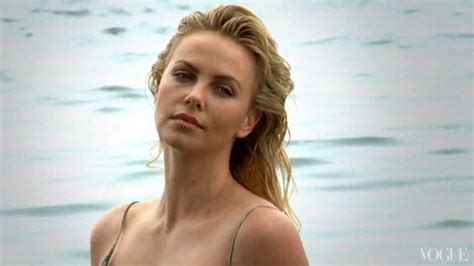 Watch Exclusive Video Charlize Theron On The Cover Of Vogue On Set