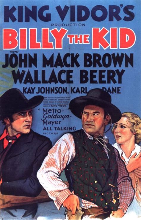 The storytelling is mostly gritty, although interspaced with comic relief scenes with the supporting cast and some singing. Billy the Kid Movie Poster - IMP Awards