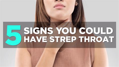 Signs And Symptoms Of Strep Throat Health