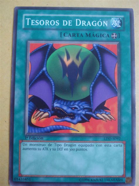 Carta Yu Gi Oh Tesoros De Dragon 2000 En Mercado Libre