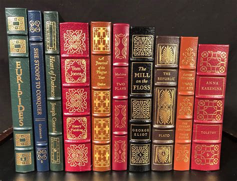 Lot Eastons 100 Greatest Books Ever Written 10 Leather Bound
