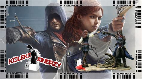 Assassin S Creed Unity Arno Elise Figure Unboxing Figurka