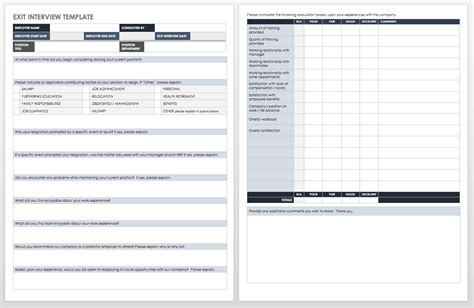 Free Interview Templates And Scorecards Smartsheet