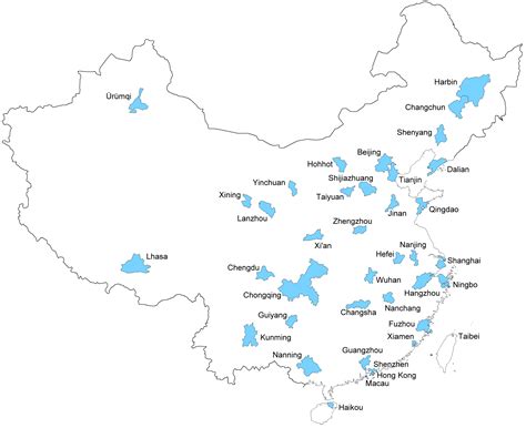 The 23 Provinces In The Country Of China