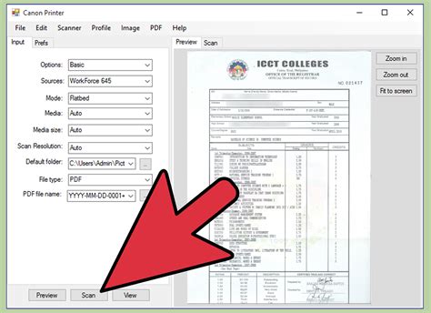 If your scanner doesn't have this function, scan the document to pdf format (for the most flexibility), then save it to your desired location on your computer. The 3 The Simplest Way to Scan a Document on a Canon Printer