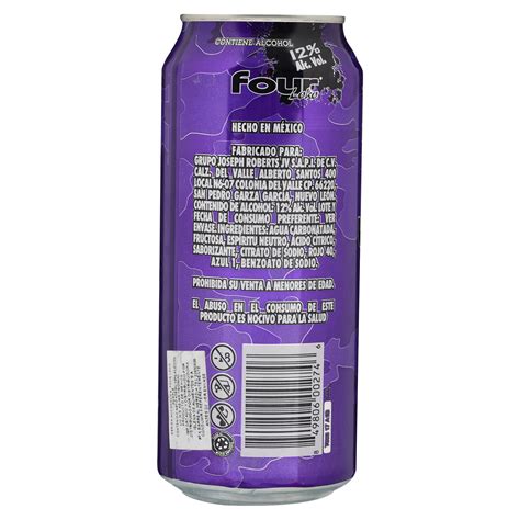 Comprar Bebida Four Loko Purple Lata 473ml Walmart Honduras