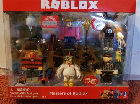 Masters Of Roblox Action Collection Six Figure Pack W Exclusive Virtual