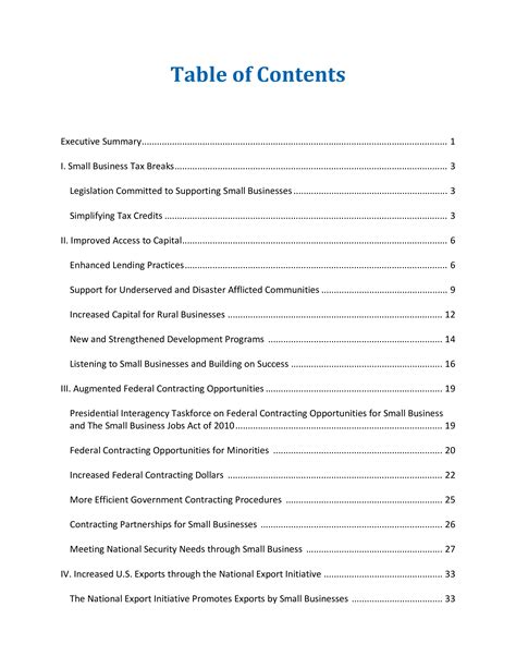 Small Business Project Report Templates At