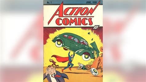 First Superman Comic Book Fetches 32m At Auction Fox News