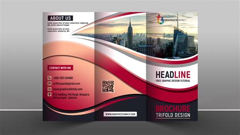 Free Tri Fold Brochure Design Templates Psd Printable Templates