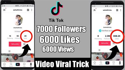 How To Increase Tiktok Followers L 1 Minute 500 Fans On Tiktok L 1000