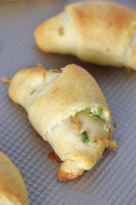 Make An Easy Recipe For Crescent Roll Appetizers Filled With Leftover