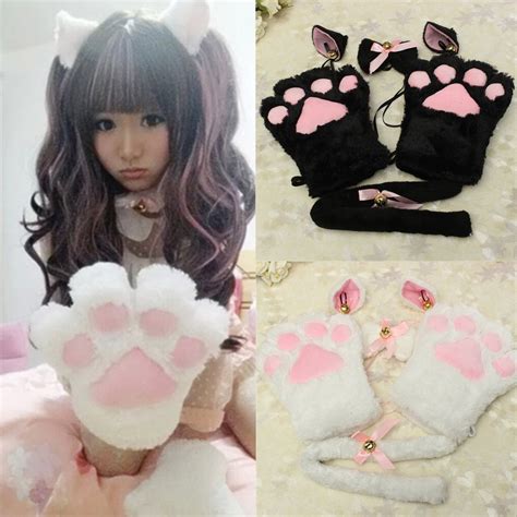 Playful Anime Cat Cosplay Maid Sexy Costumes Woman Cute Catwoman Role