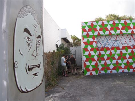 Basel Week Miami 09 Barry Mcgee Wynwood Walls Mural Arrested Motion