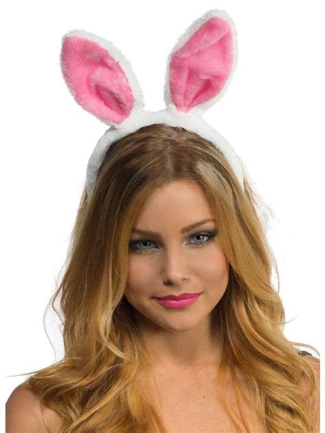 Easter Pink And White Bunny Ears Easter Bunny Ears