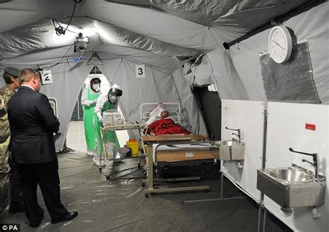 100 british military medics will set up ebola hospital in sierra leone daily mail online