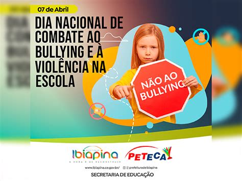 Dia Nacional De Combate Ao Bullying E À ViolÊncia Na Escola