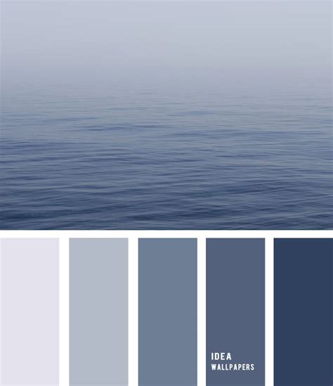 Deep Blue Ocean Color Palette Blue And Grey Grey Color Palette